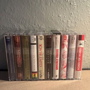 Collection of Music Cassette Tapes